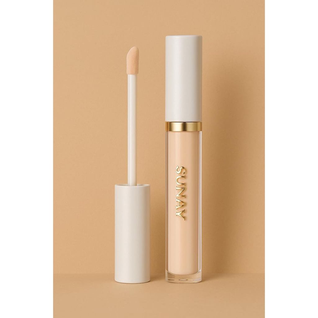 LuxeBeauty Light Concealer Makeup & Full Coverage Foundation - Undereye Corrector, Face Makeup for Blemishes, Hydrating,