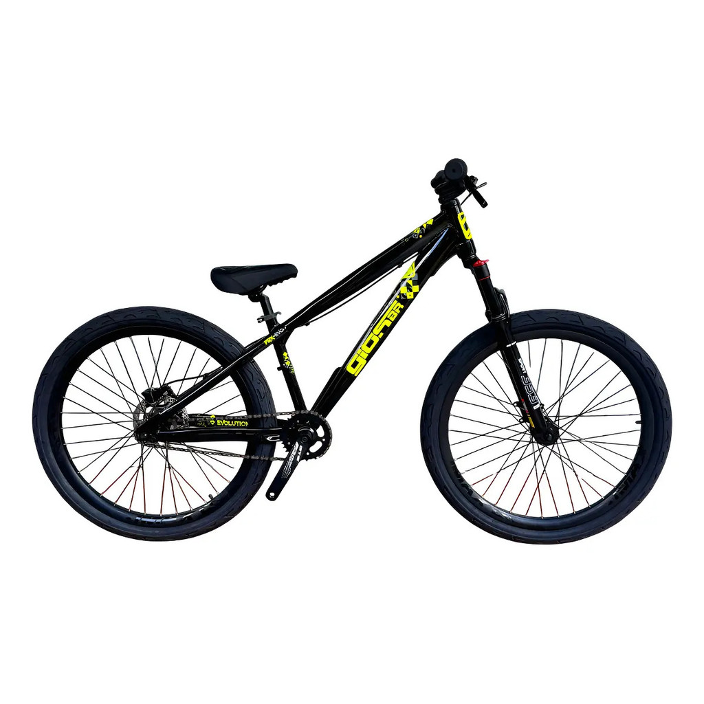 Gios Frx Evo Preto Com Verde Para Grau