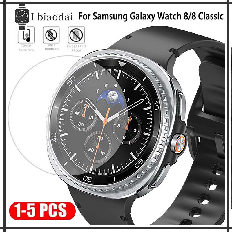 Kit 6 Película De Vidro Temperado 3D Para Relógio Smartwatch Samsung Galaxy Watch 8 40mm 44mm Classic 46mm Ultra