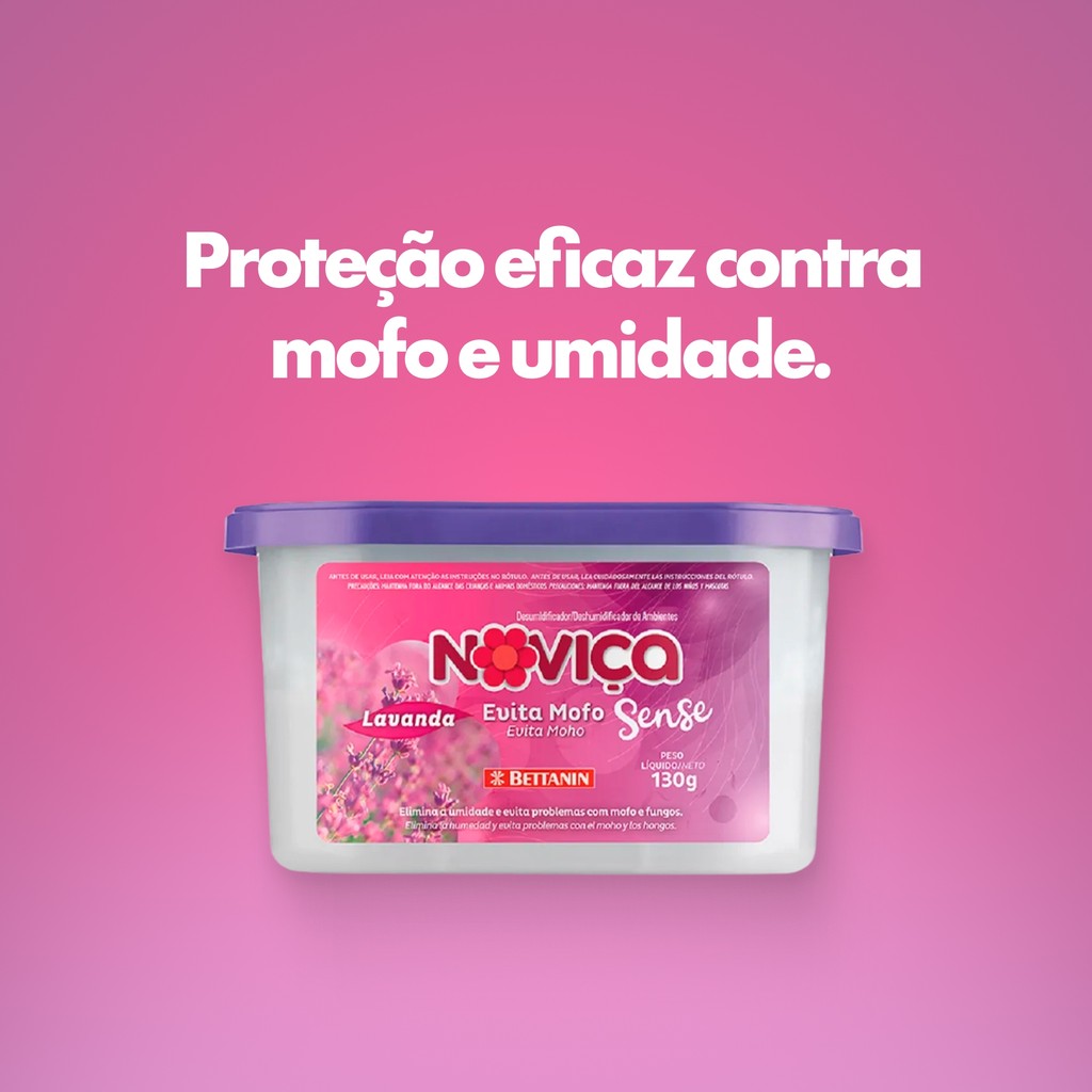 Evita Mofo Noviça Sense Lavanda 130g Desumidificador de Ar Noviça · foto 2