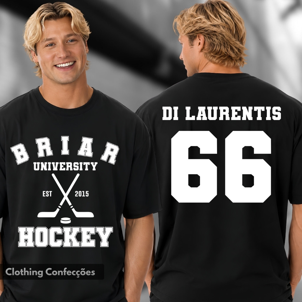 Camiseta Série Hockey Romance Garrett Graham Dean Tucker Livro Viral