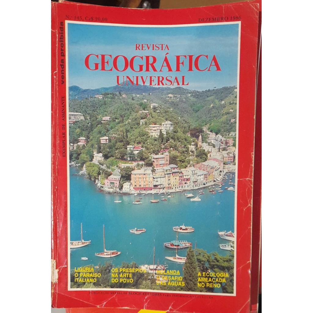 Revista Geográfica Universal nº 145 Dezembro 1986 de Bloch 8006781