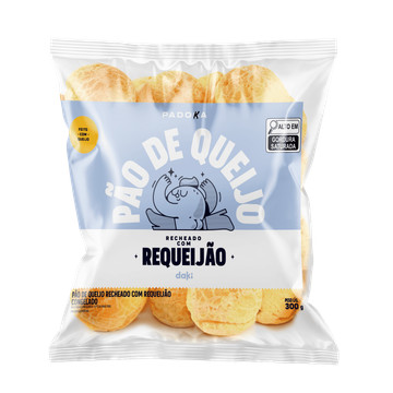 Pão de Queijo Recheado com Requeijão Daki