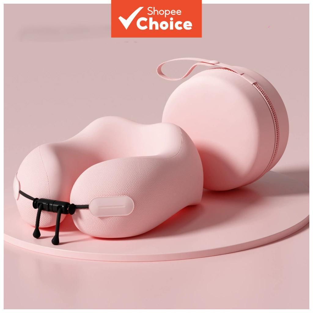 Travesseiro De Pescoço Em Forma De U Viagem Portátil Para Carro , Avião , Escritório , Almofada De Apoio , Encosto De Ca