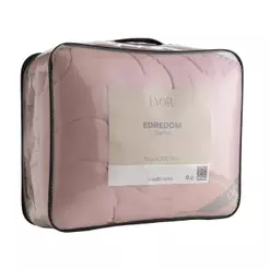 Edredom King Rosa Toque 300 Fios Hotel Saphira Macio Microfibra - Lyor
