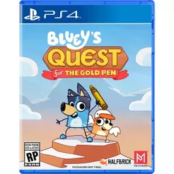 Blueys Quest for The Gold Pen PS4 Midia Fisica
