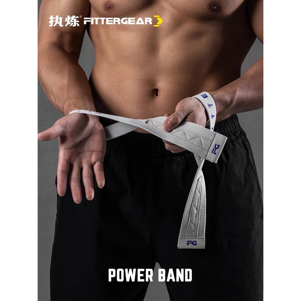 Corrente exercício Fitness Deadlift barra Horizontal cinto de energia masculino pulso levantamento de peso Pull-Up alta