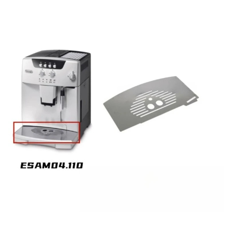 Aplicável À Máquina De Café Automática Delong ESAM04.110 Tampa Da Bandeja De Água De Aço Inoxidável