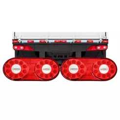 Par Lanterna Traseira Refil Modulo Implementos Led Carreta Randon Após 2013 Bivolt 12V/24V