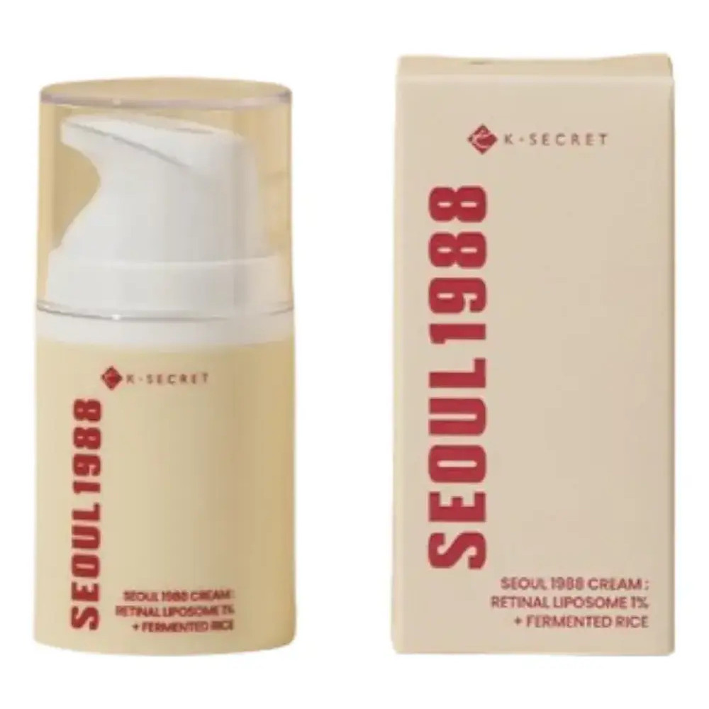 Ksecret Seoul Creme Noite Retinal 1% Arroz Fermentado 50ml Pele Rosto Todo Tipo De Pele