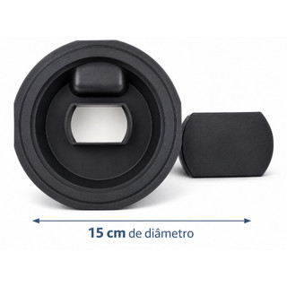 Adaptador Ralo Anti Mau Cheiro De 15CM Porta Grelha Anti Odor e Tira Cheiro Ruim Sem Obra Fácil Instalação