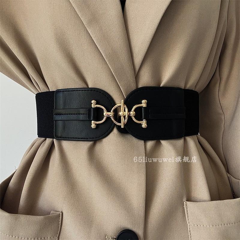 Cinto largo feminino 2026 novo cinto vestido decorativo de alta qualidade com Blazer suéter Ni casaco