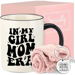 Presentes Únicos de Aniversário para Mães, Presentes para a Mãe de Sempre Incluindo Caneca de Café de 11 Oz, Idei