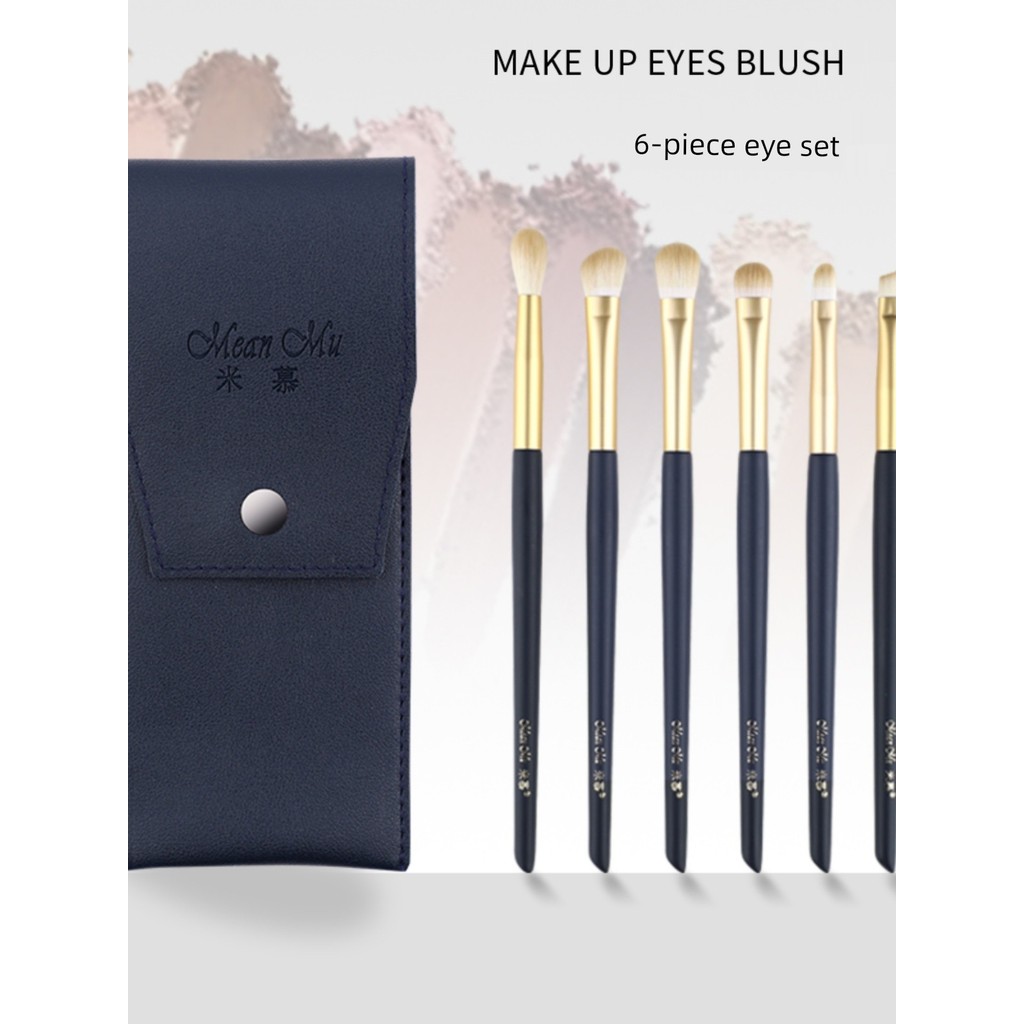 kit pincel maquiagem kit pincel maquiagem profissional Mimu conjunto de pincéis de maquiagem para os olhos, cerdas macia