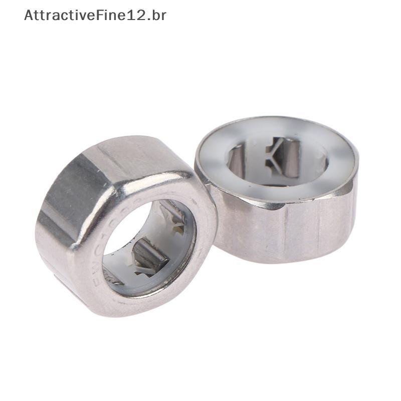 ATBR 2 Peças EWC1008 Rolamento Unidirecional Inoxidável 10x17x8mm De Engrenagem De Pesca EWC1008 Rolamentos De Rolo De A