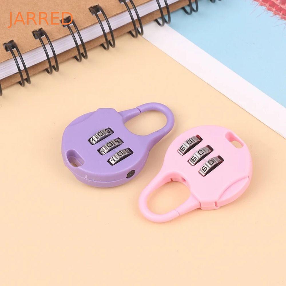Fechadura De Combinação De Senha JARRED , Cadeado De Mochila , Fechaduras De Dígitos De Bloqueio De Gaveta De Academia