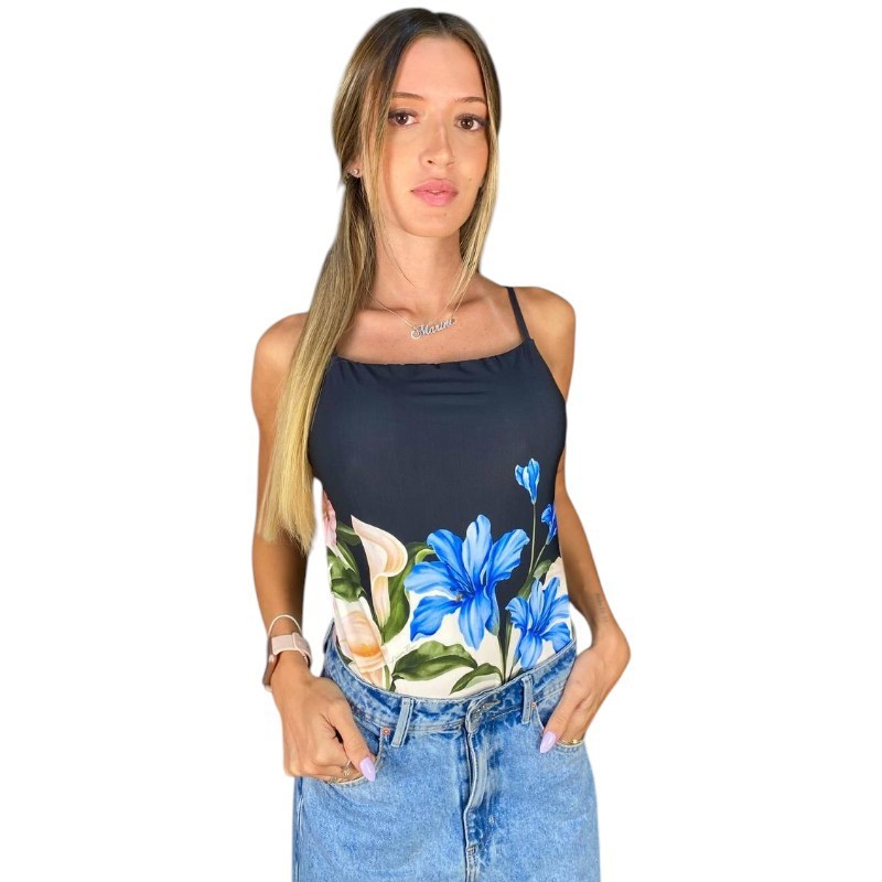 Maiô Localizado Céu De Flor Farm