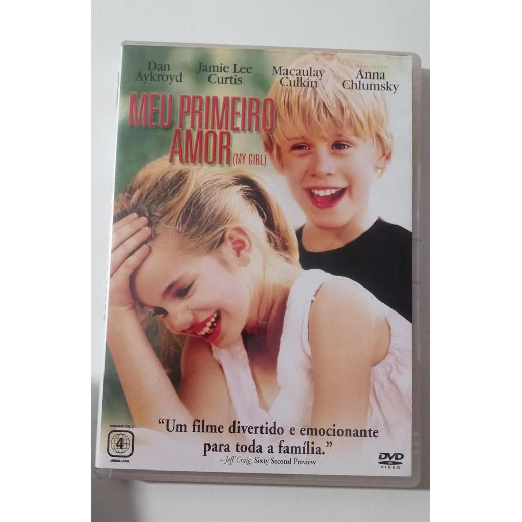 DVD Meu Primeiro Amor  Anna Chlumsky, Macaulay Culkin, Dan Aykroyd - Jamie Lee Curtis direção Howard Zieff