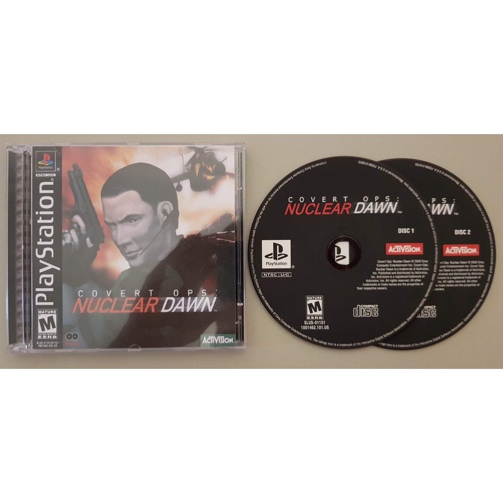 PS1 - Covert Ops Nuclear Dawn Chase the Express - Leia a descrição