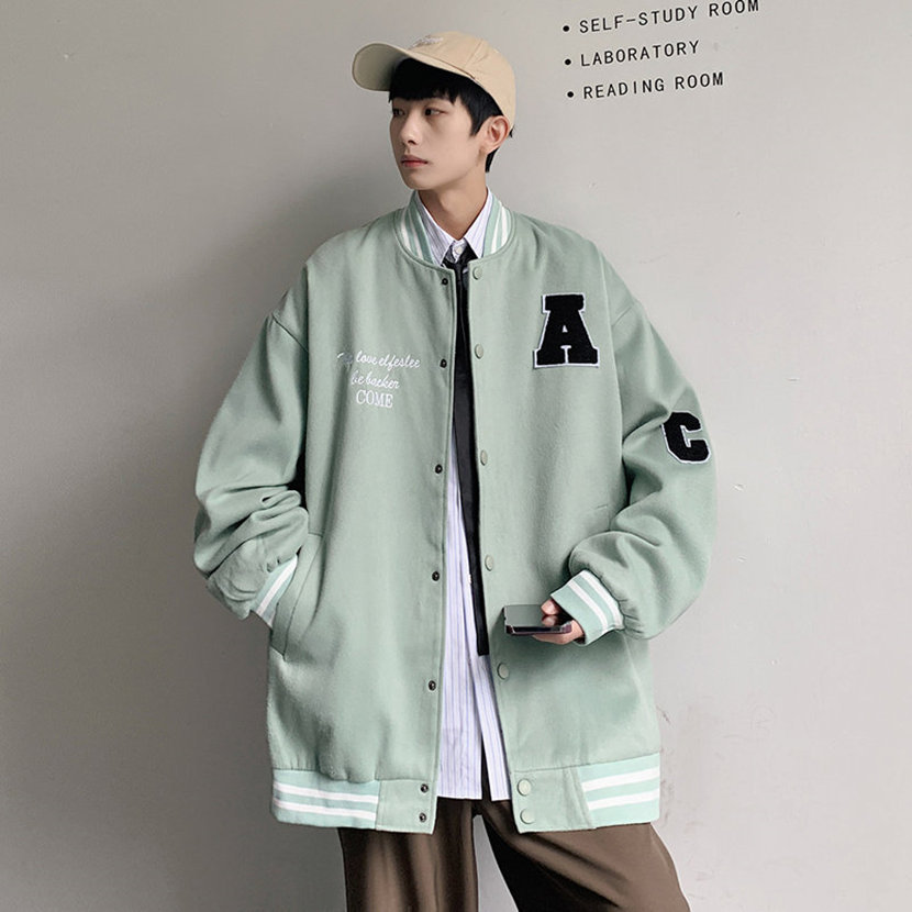 Uniforme de beisebol masculino primavera outono simples High-End jaqueta americano funcional uniforme de corrida juventu