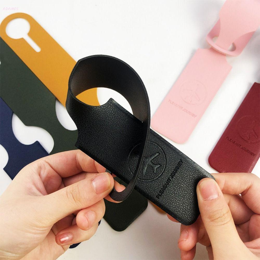 Etiqueta De Bagagem De Viagem ADAMES Endereço De Mala Unissex Cartão De Embarque Para Viagens De Férias