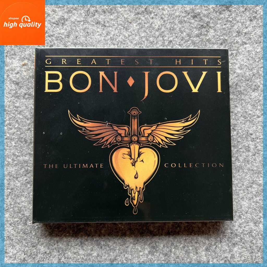 Bon Jovi Greatest Hits The Ultimate Collection 2CD Original Album [Lacrado] Brand New -high quality 031