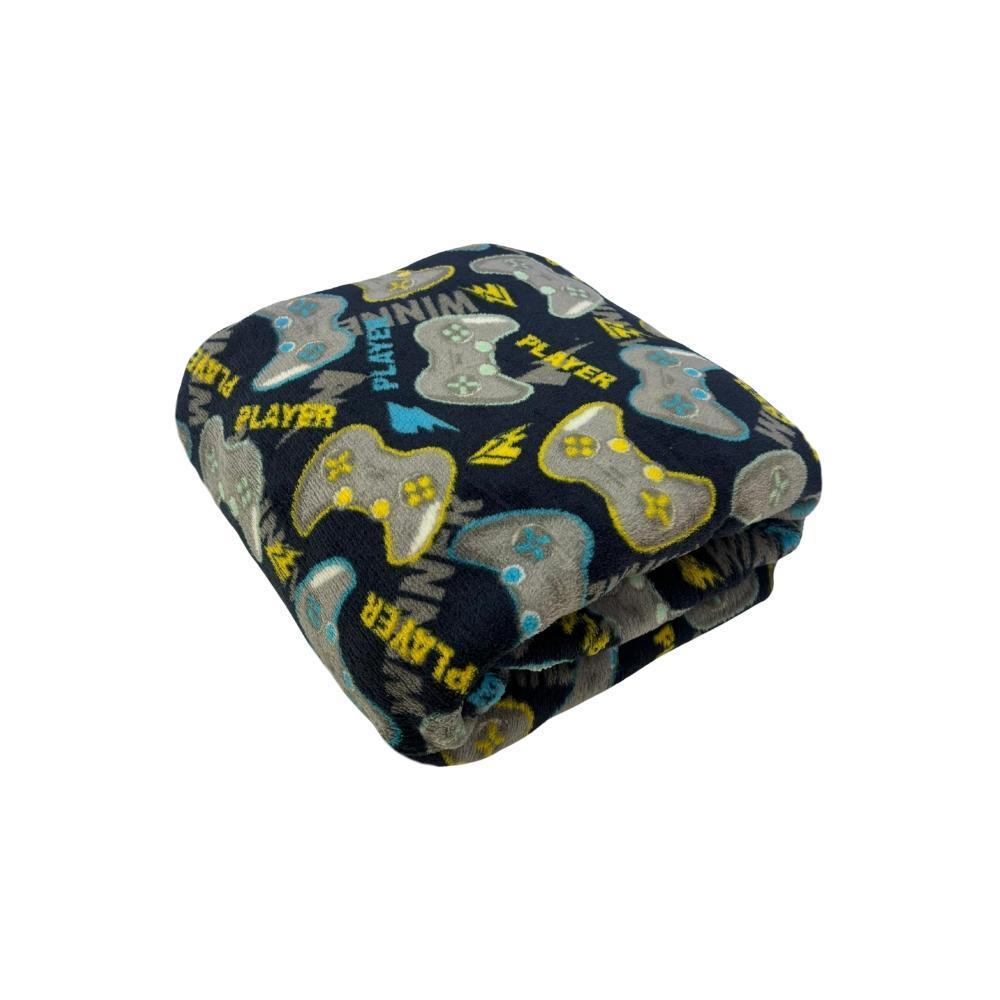 Lençol com Elástico Solteiro 78cm Cama Auxiliar Plush Microfibra Fleece Infantil Player Arrumadinho Enxovais