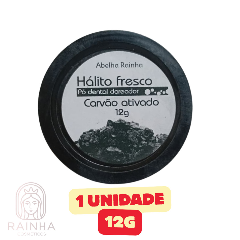 Clareador Dental com Carvão Ativado
