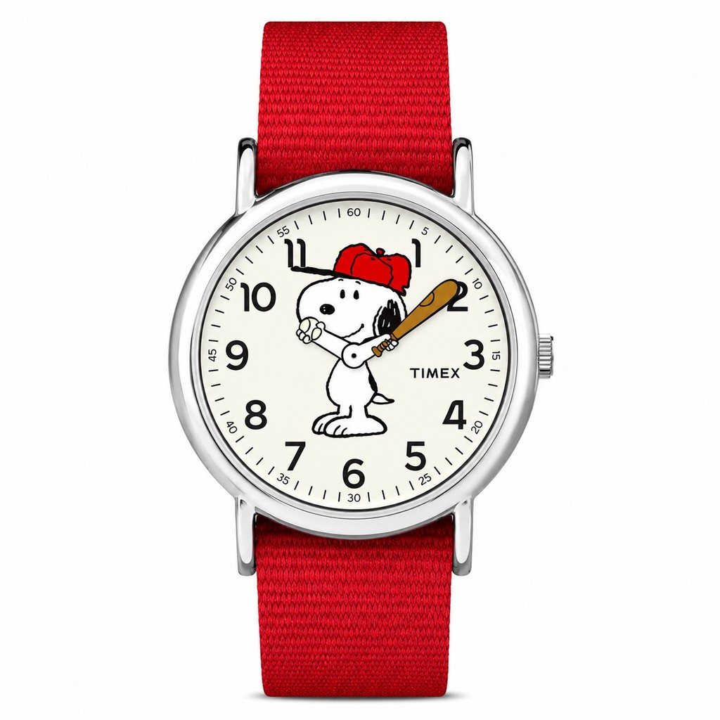 Relógio Timex Weekender 38mm Coleção Peanuts Snoopy