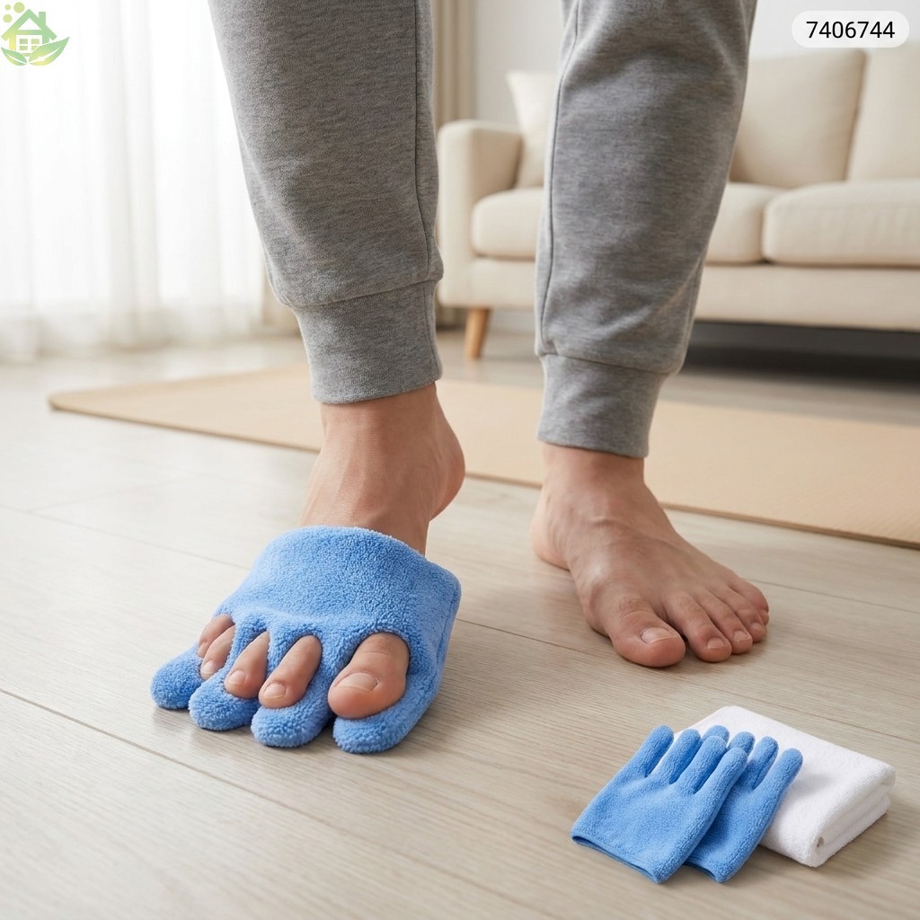 Almofada Separadora De Reabilitação De Pés Silicone Toe Spreader Grip Strengthener