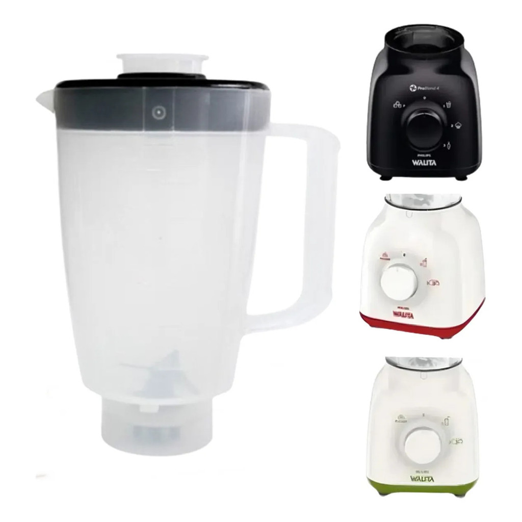 Copo Para Liquidificador Walita Ri 2101 Ri2102 Ri2103 Preto