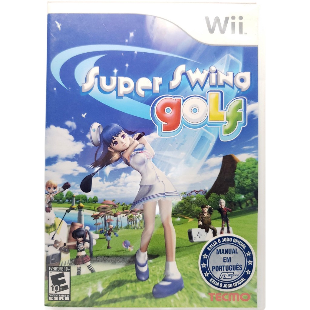 Super Swing Golf Wii Original Midia Fisica Nintendo Completo