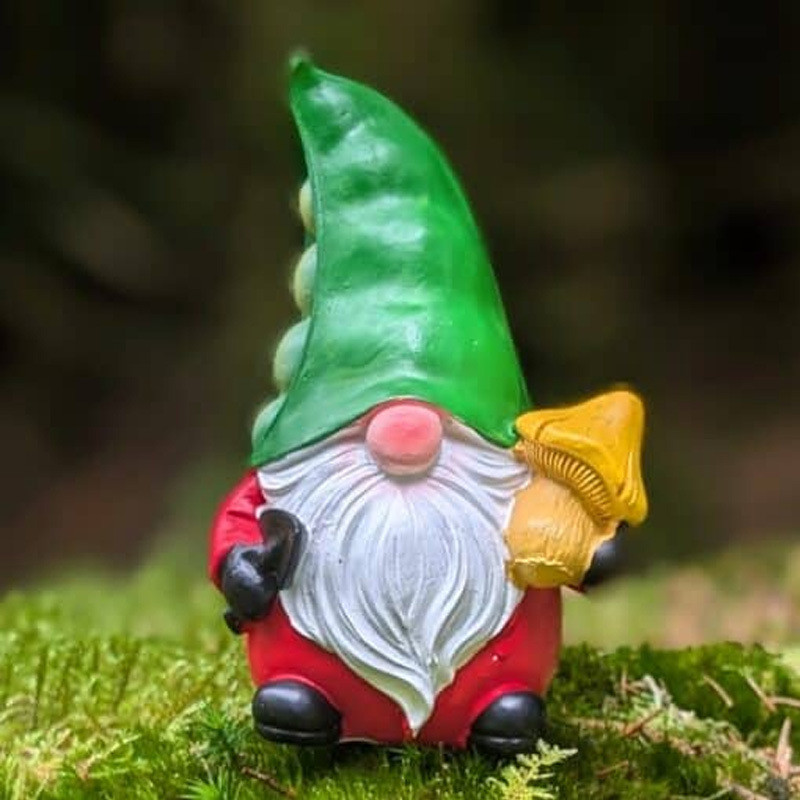 Novo produto transfronteiriço: Gnomo de Jardim de Vegetais, estátua de gnomo de vegetais, artesanato em resina, ornament