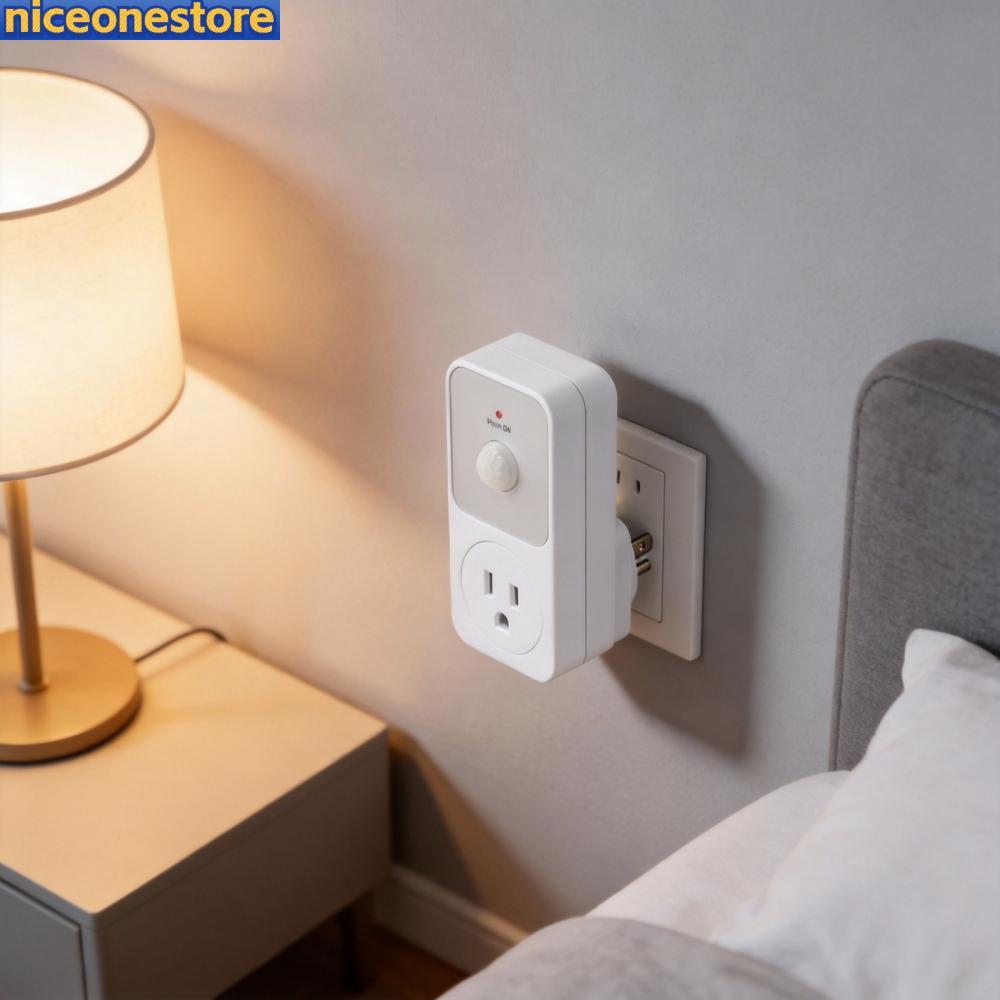 [NIEO]Sleek Design Motion Activation Power Socket with Built in Energy Saver