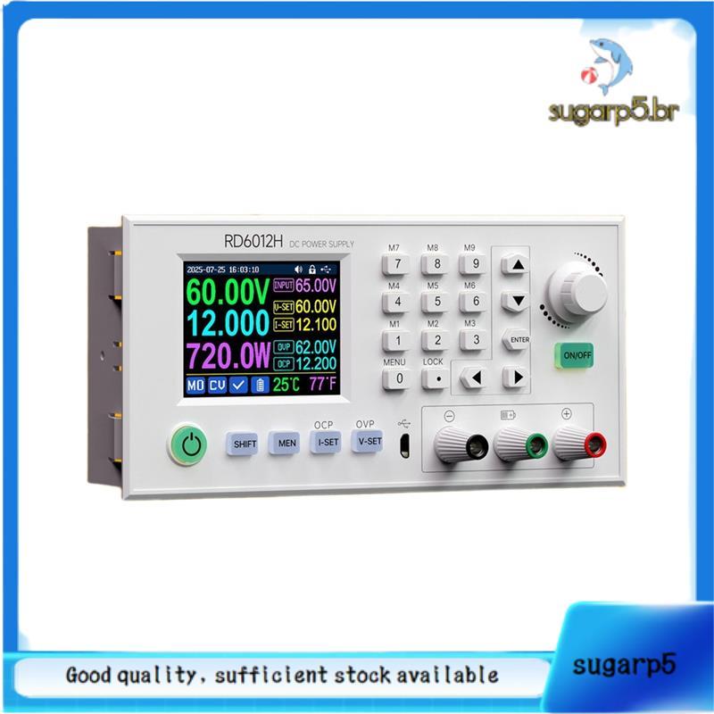 Fonte De Alimentação Abaixador RD6012H DC 60V 12A Para Módulo De Reforço Ajustável Suporta Atualização De Firmware