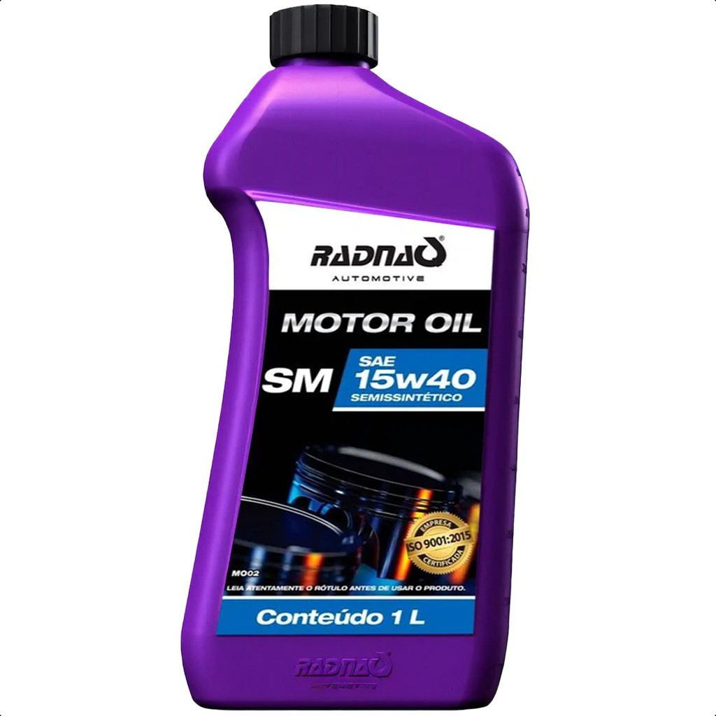 Óleo Semissintético 15w40 Radnaq Sm 1 Litro