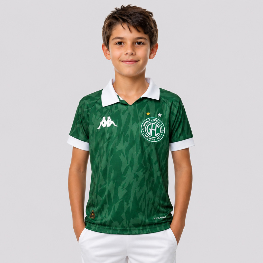 Camisa Kappa Guarani I 2025 Infantil