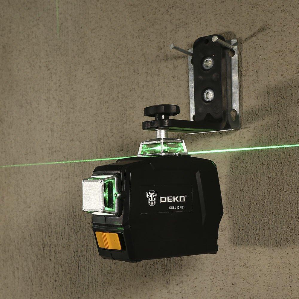 Nível a Laser Profissional 12 Linhas Verdes 20m 532nm - DEKO · foto 2