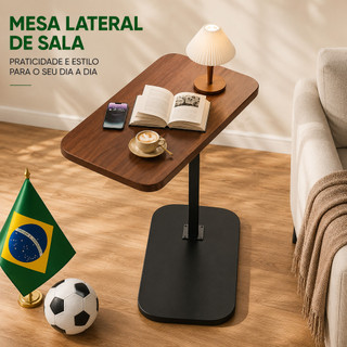 Mesa Regulável de Altura para Notebook e Tablet - Mesinha Multiuso para Cama e Sofá