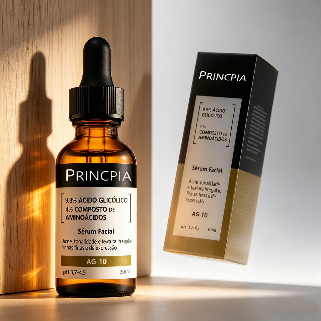 AG-10 Sérum com 9,8% de Ácido Glicólico e 4% de composição de aminoácidos 30ml