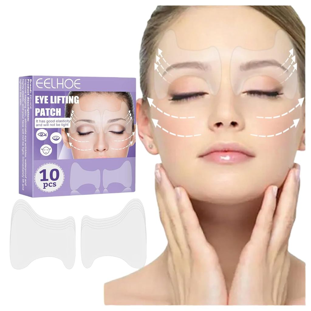 Eye Lift Tape 2 Boxes Set, Upgrade Stretchable Face Tape Lifting Invisible V Shape Face Lift Tape Chin Cheek Slim Lift U