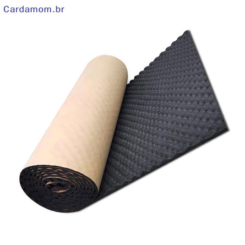 { CARDA } Auto Studio Som Absorção Acústica Carro À Prova De Calor Onda Espuma Deadener Tapete De Isolamento De Algodão