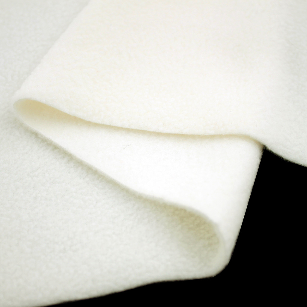 Meio arroz preço leite branco Polar velo tecido de pelúcia artesanal DIY boneca roupas forro forro boneca pano