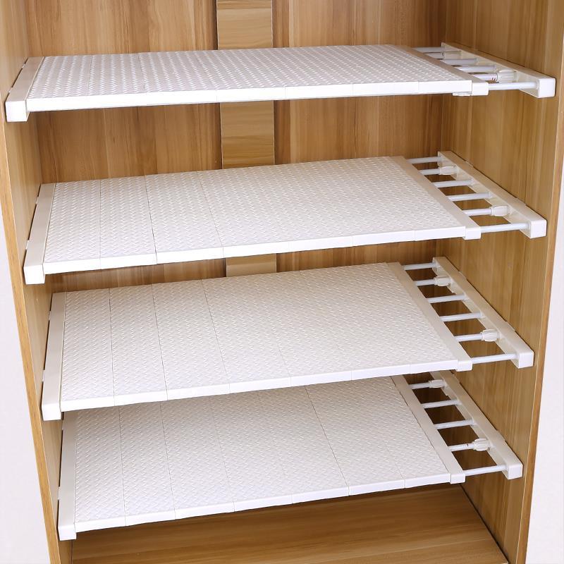 Armário divisória em camadas para armazenamento de guarda-roupa, prateleira sem pregos, armário para sapatos, prateleira