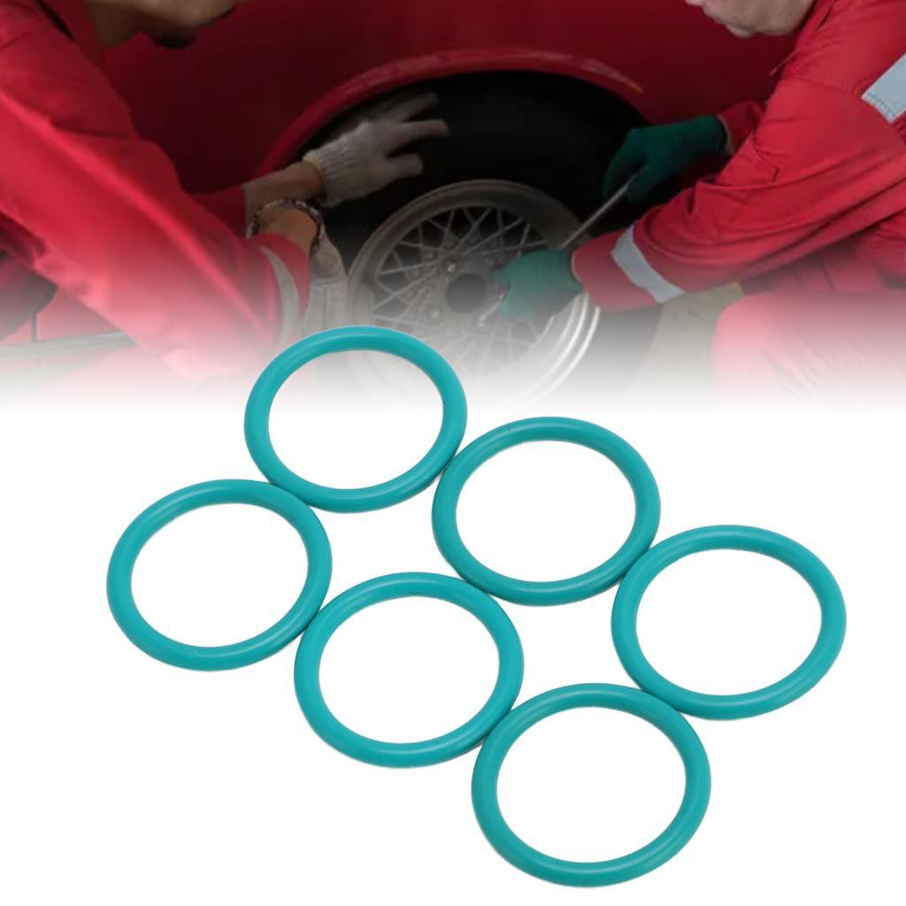torachel1-BR Shkalacar Trocador de pneus Válvula de pedal Kit de vedação de anel de vedação 6 peças de borracha à prova
