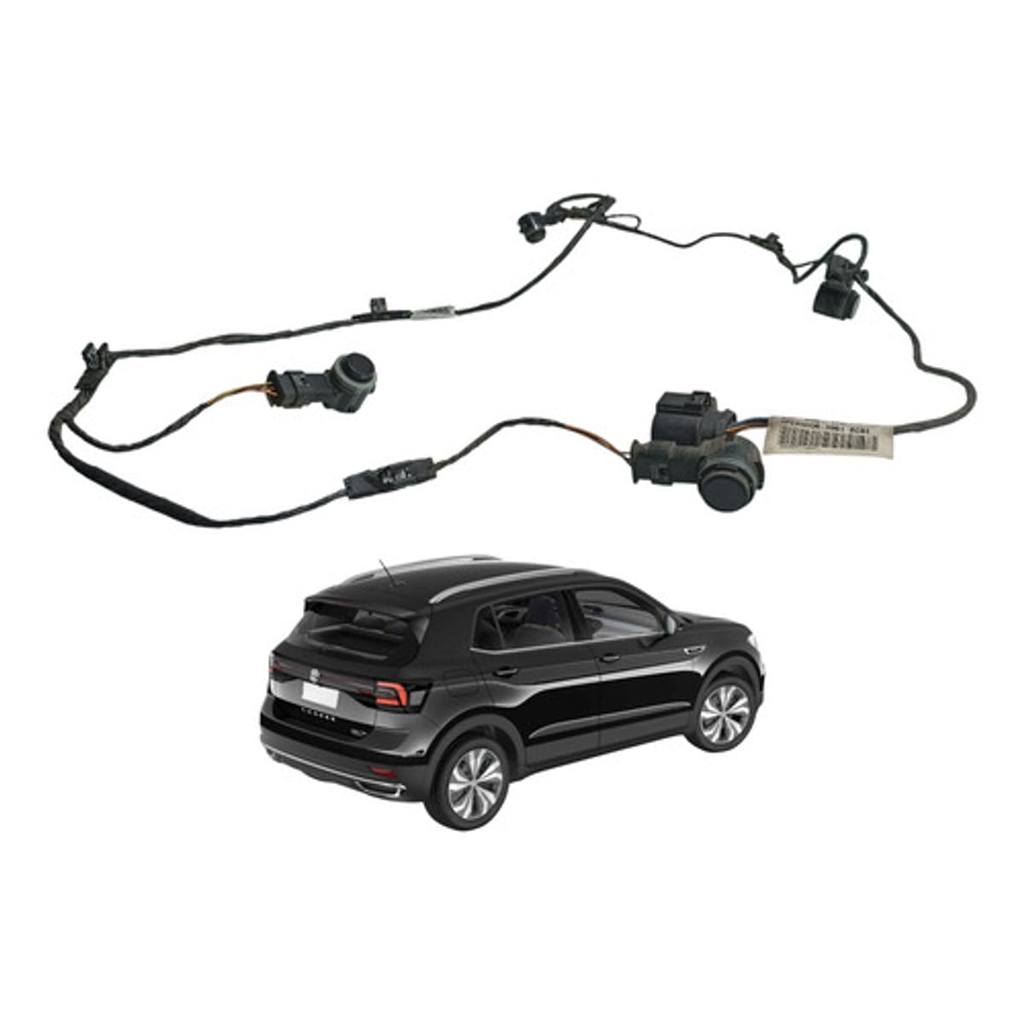 Chicote Sensor Estacionamento Traseiro Vw T Cross Tsi 2022