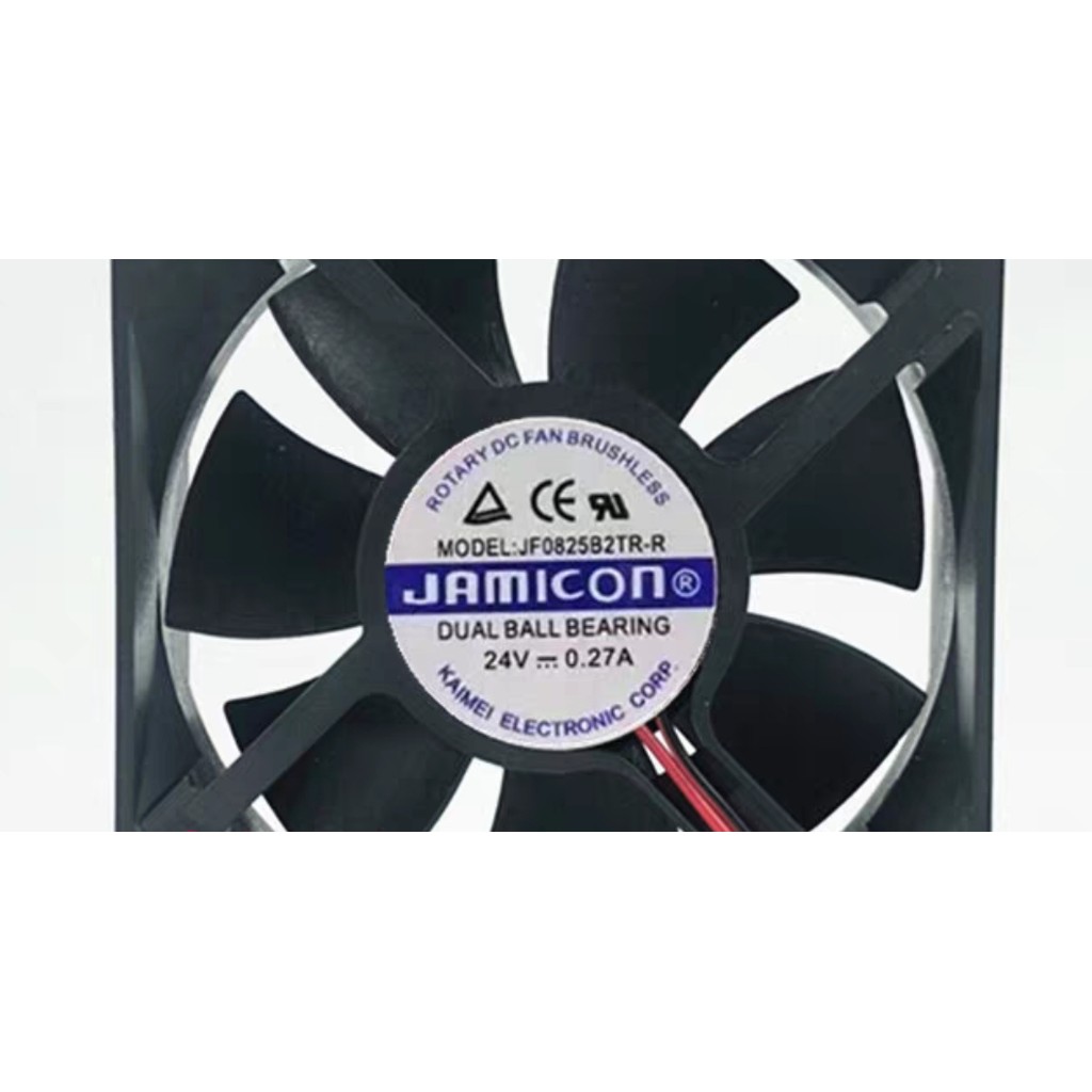 Ventilador de resfriamento inversor CAMICON JAMICON JF0825B2TR-R 8025 8CM 24V 0.27A