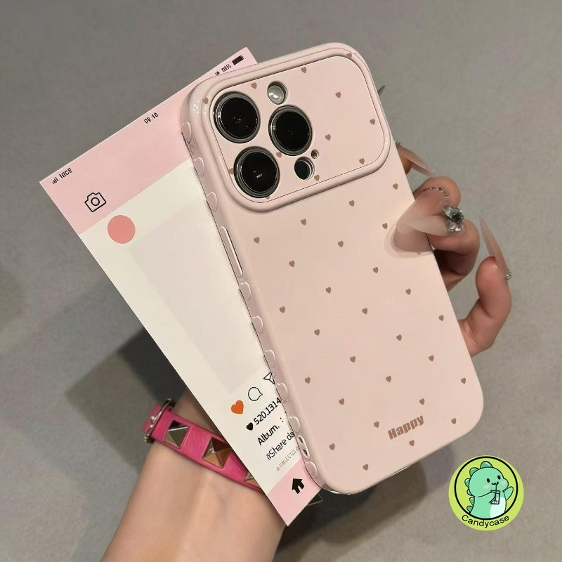 Capa De Telefone Com Coração De Amor Lateral Para Xiaomi Poco X8 Pro Max X7 X6 M
