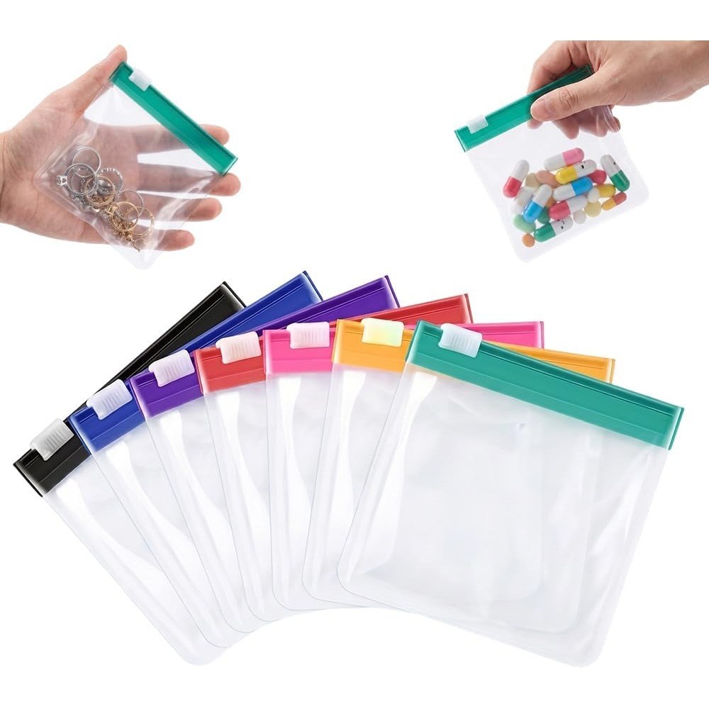 Conjunto De Bolsa Para Comprimidos À Prova D'água , Organizador De Medicamentos Reutilizável Viagens , Diários , Joias ,