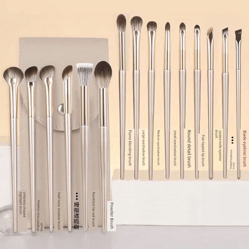 kit pincel maquiagem profissional kit pincel maquiagem Cangzhou cabelo macio 15 conjunto de pincéis de maquiagem com som